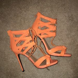 Steve Madden Sherbet Orange Heels 🍊